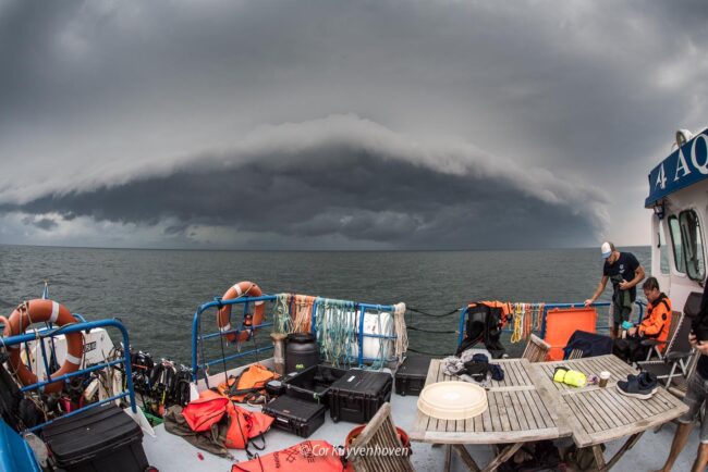Noordzee-storm-wrakduiken-Aquila Charter