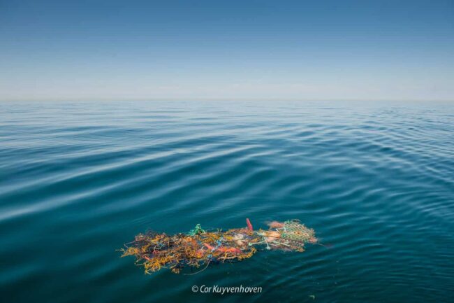 Afval in de Noordzee