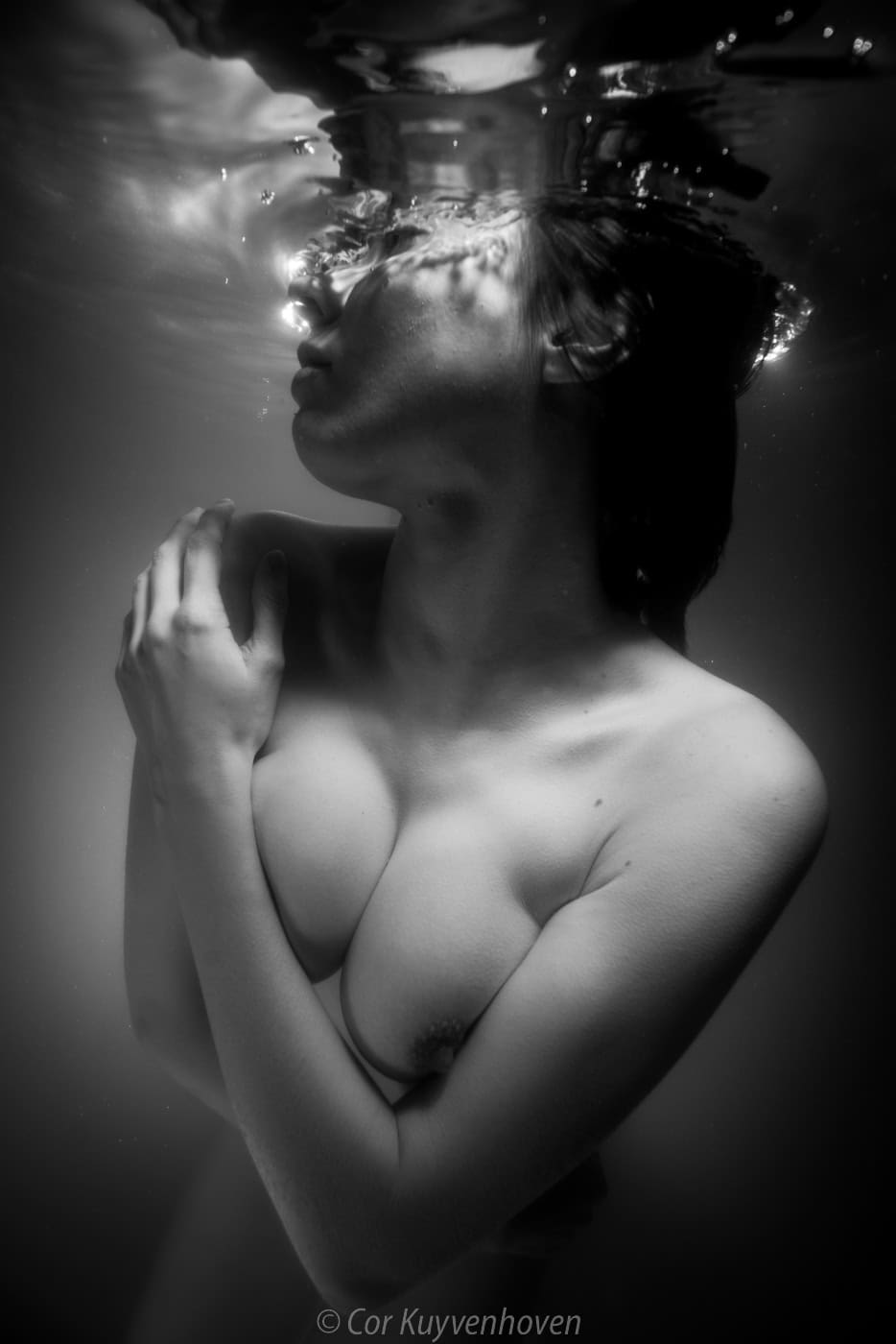 Naakte vrouw_zwart-wit
