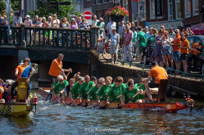 Drakenboot race Lakenfeesten Leiden