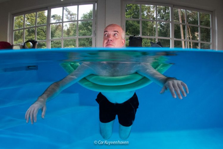 Eerste zwemles Mark Traa-fotoreportage Quest