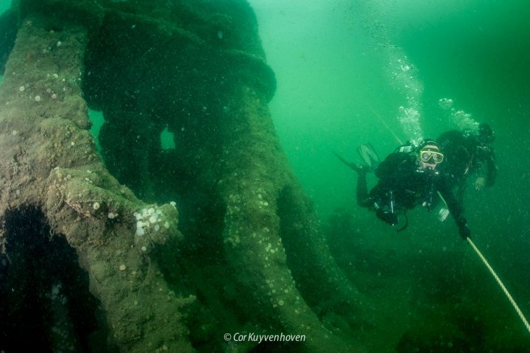 Wrakduiken in de Noordzee-Quest-fotoreportage